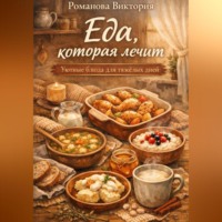 Романова Виктория. Еда, которая лечит: уютные блюда для тяжёлых дней