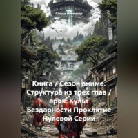 Сакоси Накомода. Книга / Сезон аниме. Структура из трёх глав / арок: Культ Бездарности Проклятие Нулевой Серии