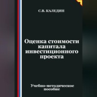 . Оценка стоимости капитала инвестиционного проекта