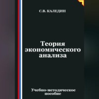 Сергей Каледин. Теория экономического анализа