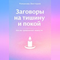 Романова Виктория. Заговоры на тишину и покой после тревожной новости
