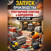 Артем Новицкий. Запуск производства тротуарной плитки и бордюров в гараже