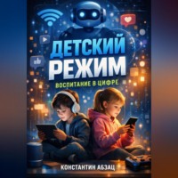 . Детский режим Воспитание в цифре