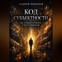 Андрей Морозов. Код субъектности: как остаться человеком в эпоху алгоритмов
