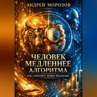 Андрей Морозов. Человек медленнее алгоритма. Как сохранить живое мышление