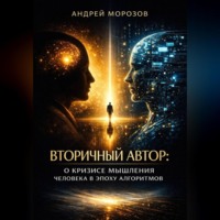 Андрей Морозов. Вторичный автор: о кризисе мышления человека в эпоху алгоритмов