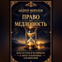 Андрей Морозов. Право на медленность: как остаться человеком в эпоху ускоренных алгоритмов