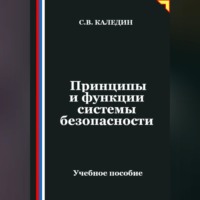 Сергей Каледин. Принципы и функции системы безопасности