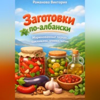 Романова Виктория. Заготовки по-албански: маринованные перцы, баклажаны, оливки, чатни