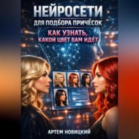 Артем Новицкий. Нейросети для подбора причесок как узнать какой цвет вам идет