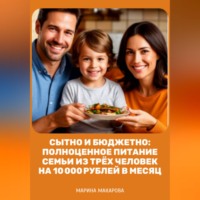 Марина Макарова. Сытно и бюджетно: полноценное питание семьи из трёх человек на 10 000 рублей в месяц