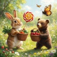 . Пушик и конфеты. Почему нельзя есть много сладкого