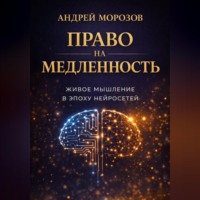 Андрей Морозов. Право на медленность: живое мышление в эпоху нейросетей