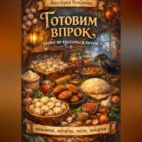Романова Виктория. Готовим впрок, чтобы не тратиться потом — пельмени, котлеты, тесто, зажарки