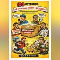 Дмитрий Подлужный. 100 оттенков «Я обязательно заберу посылку». Полевой справочник продавца наложенного платежа. Часть 1. 1-25 оттенок