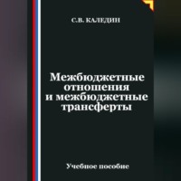 Сергей Каледин. Межбюджетные отношения и межбюджетные трансферты
