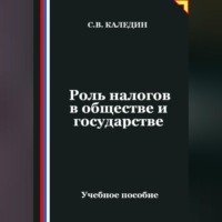 Сергей Каледин. Роль налогов в обществе и государстве