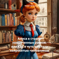 Максим Вячеславович Орлов. Алиса в стране невыученных уроков, или Как я чуть не стала нейросетью‑чиновником