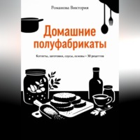 Романова Виктория. Домашние полуфабрикаты: котлеты, заготовки, соусы, основы