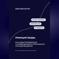 Александр Костин. Принцип воды: Как адаптироваться к изменениям и принимать точные решения