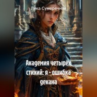 Лика Сумеречная. Академия четырёх стихий: я - ошибка декана