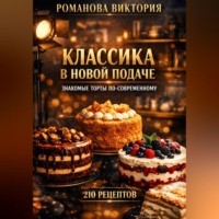 Романова Виктория. Классика в новой подаче: знакомые торты по-современному