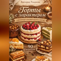 Романова Виктория. Торты с характером: современные сочетания вкусов и текстур