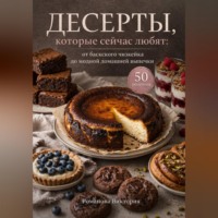 Романова Виктория. Десерты, которые сейчас любят: от баскского чизкейка до модной домашней выпечки