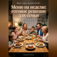 Андрей Попов. Меню на неделю: готовое решение для семьи