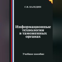 Сергей Каледин. Информационные технологии в таможенных органах