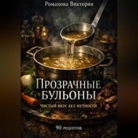 Романова Виктория. Прозрачные бульоны: чистый вкус без мутности