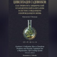 Константин Геннадьевич Волкодав. Цивилизация Садовников: Как превратить хищнический и паразитический капитализм в систему, созидающую и возрождающую жизнь