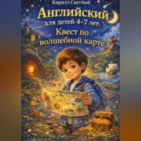 Кирилл Светлый. Английский для детей 4-7 лет. Квест по волшебной карте