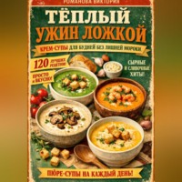 Романова Виктория. Тёплый ужин ложкой: крем-супы для будней без лишней мороки