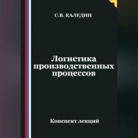 Сергей Каледин. Логистика производственных процессов