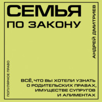 Андрей Дмитриев. Семья по закону. Все, что вы хотели узнать о родительских правах, имуществе супругов и алиментах