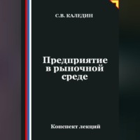 Сергей Каледин. Предприятие в рыночной среде