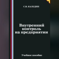 . Внутренний контроль на предприятии