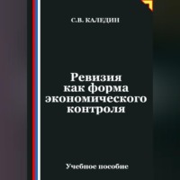 . Ревизия как форма экономического контроля