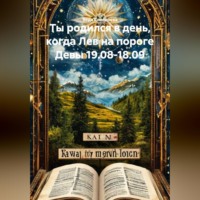 . Ты родился в день, когда-Лев на пороге Девы 19.08-18.09