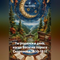 Веда Снегирева. Ты родился в день, когда-Весы на пороге Скорпиона 19.10-18.11