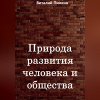 Виталий Евгеньевич Пилкин. Природа развития человека и общества
