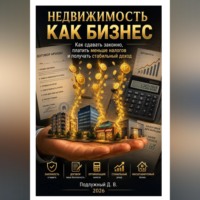 Дмитрий Подлужный. Недвижимость как бизнес. Как сдавать законно, платить меньше налогов и получать стабильный доход