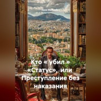 Хаим Фельдман. Кто « убил » «Статус»,  или  Преступление без наказания