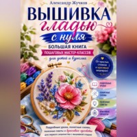 Александр Жучков. Вышивка гладью с нуля. Большая книга пошаговых мастер-классов для детей и взрослых.