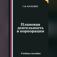 Сергей Каледин. Плановая деятельность в корпорации