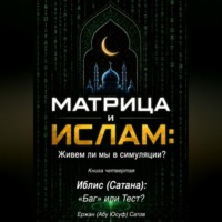 Ержан (Абу Юсуф) Сатов. МАТРИЦА и  ИСЛАМ: Живем ли мы в симуляции?  Книга четвертая. Иблис (Сатана): «Баг» или Тест?