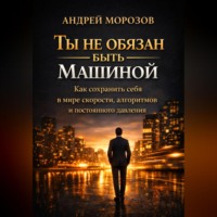 Андрей Морозов. Ты не обязан быть машиной: Как сохранить себя в мире скорости, алгоритмов и постоянного давления