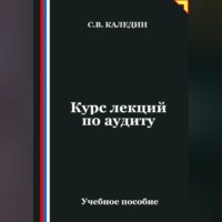 Сергей Каледин. Курс лекций по аудиту