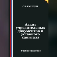 Сергей Каледин. Аудит учредительных документов и уставного капитала
